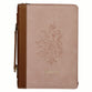 Bible Cover Medium: Fashion Pink/Brown Trust Prov. 3:5