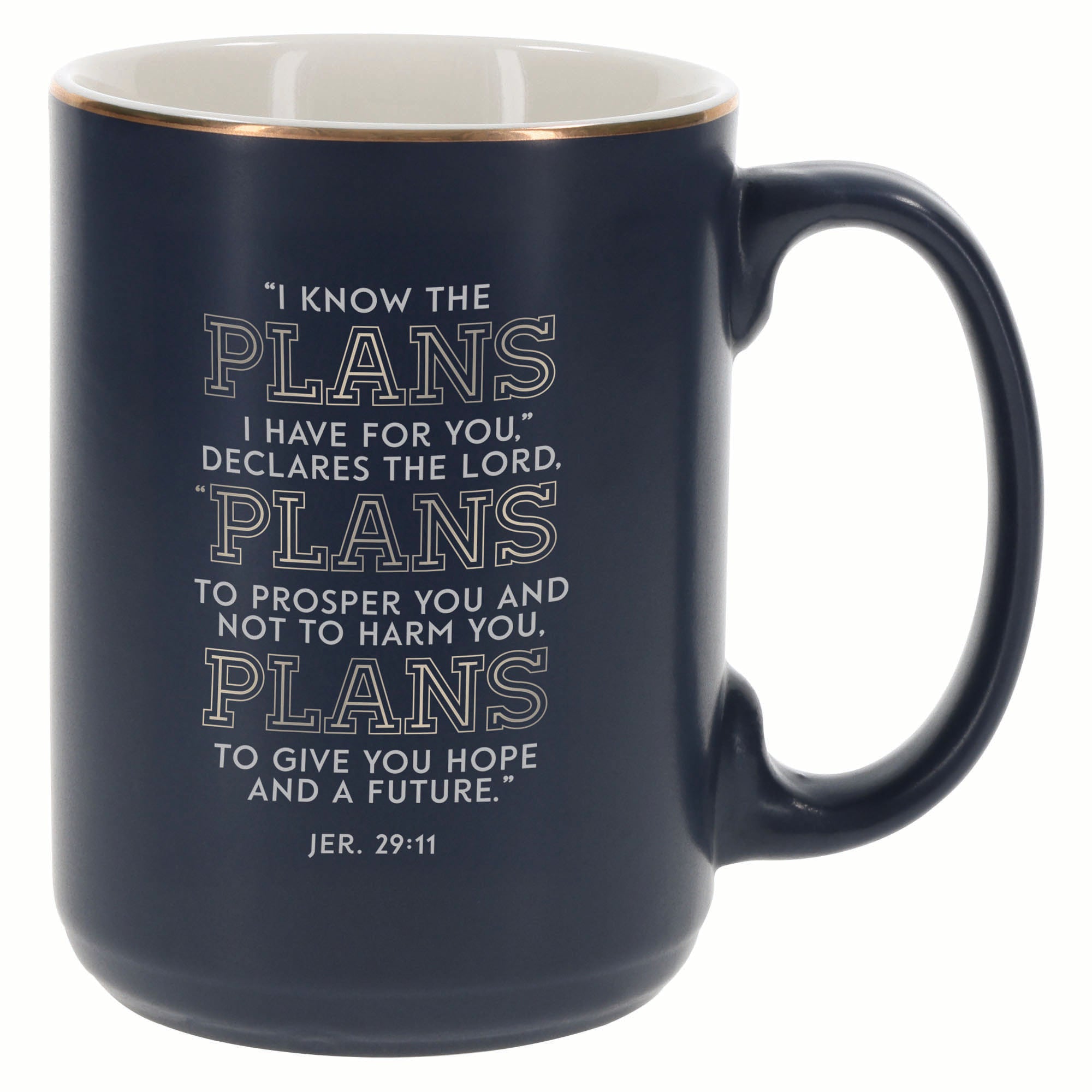 Ceramic Mug: Blue Plans Jer. 29:11