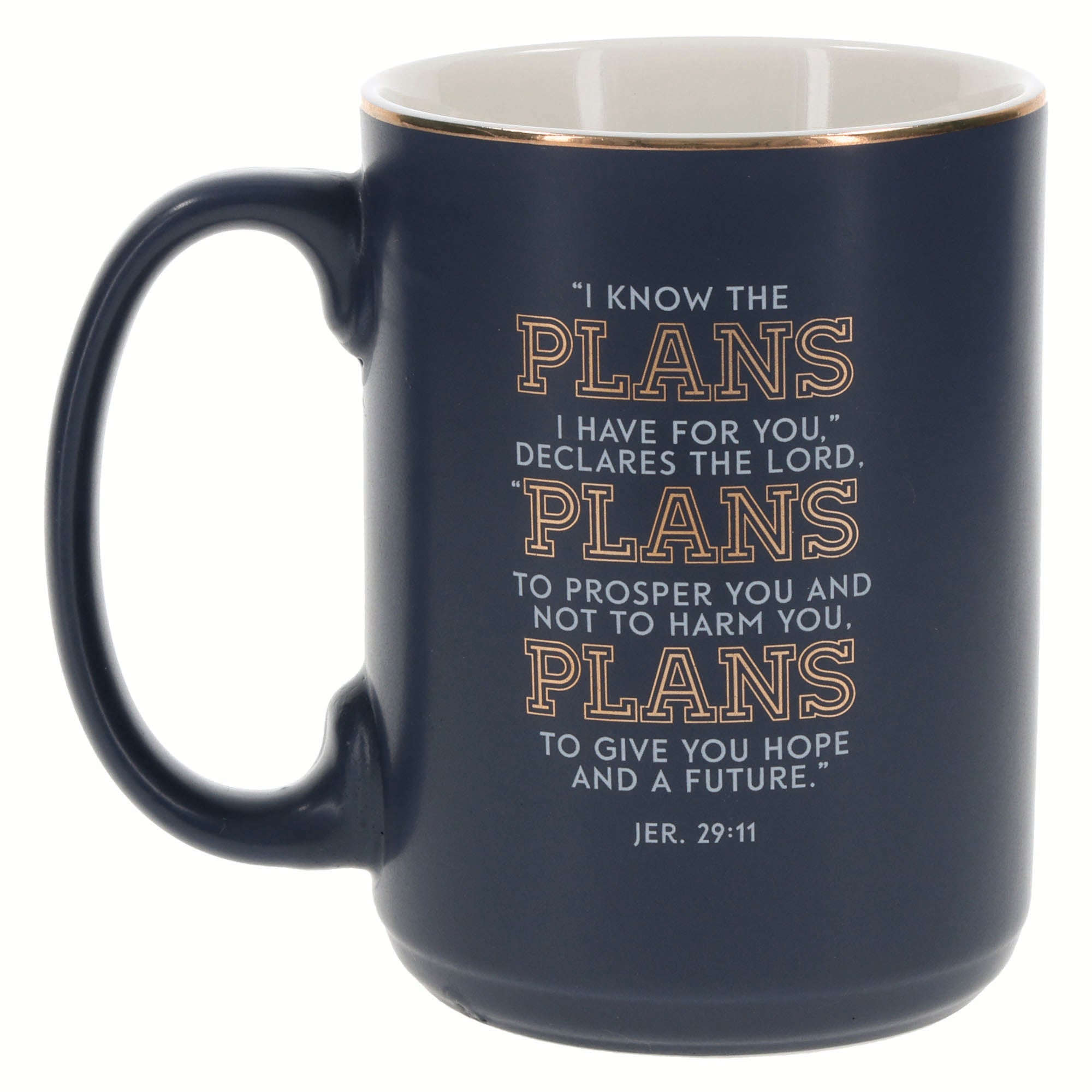 Ceramic Mug: Blue Plans Jer. 29:11