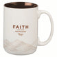 Ceramic Mug: White Faith Mountains Matt. 17:20