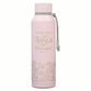 Water Bottle, Stainless Steel: Pink With God Matt. 19:26