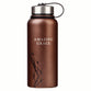 Water Bottle, Stainless Steel: Brown Crown of Thorns/Amazing Grace Isa. 53:5
