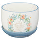 Ceramic Planter: Sweet Friendship Prov. 27:9