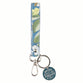 Faux Leather Wrist Strap with Metal Keyring: Seek First the Kingdom of God Matt. 6:33