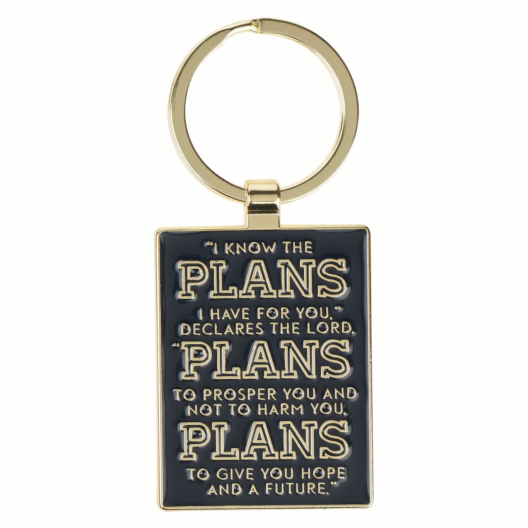 Keyring: In Tin I Know the Plans Jer. 29:11