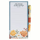 Magnetic Shopping List with Pen: Joy Comes in the Morning Ps. 30:5