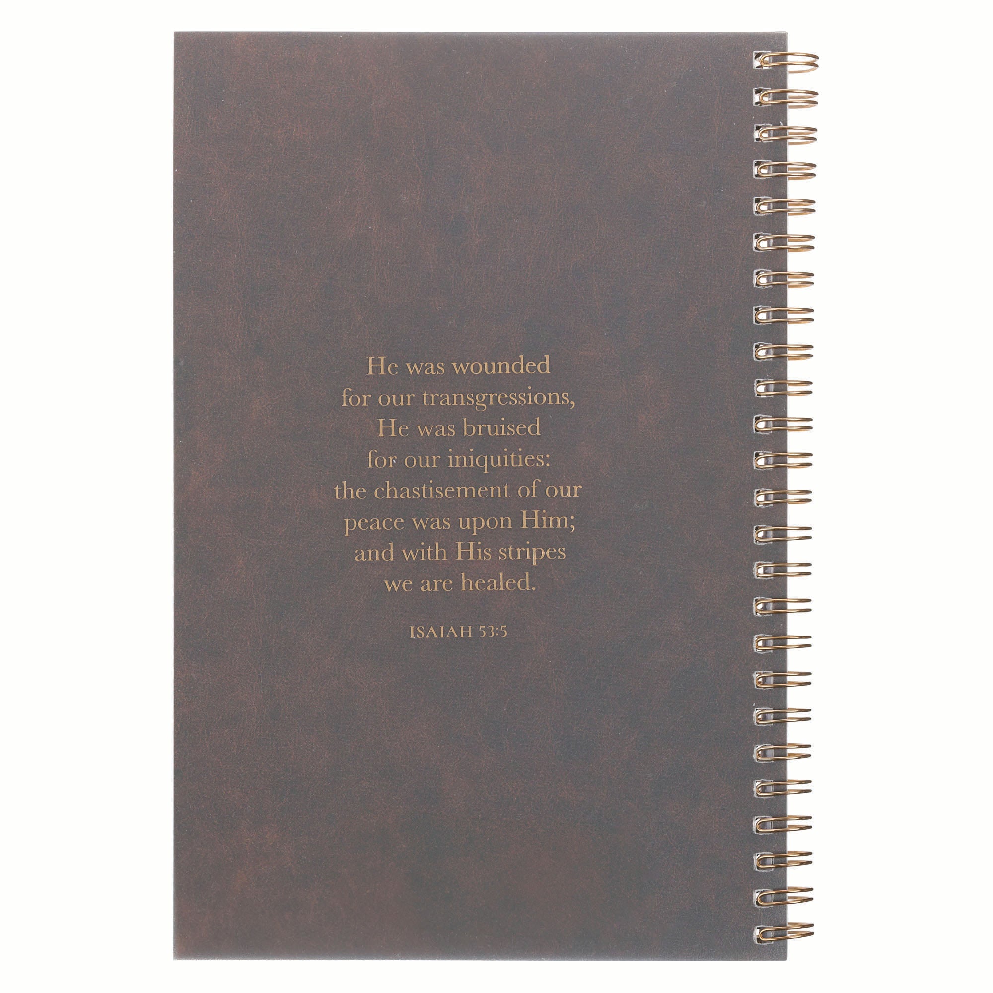 Notebook:  Crown of Thorns/Amazing Grace Is. 53:5