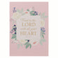 Notebook: Pink Floral Trust in the Lord Prov. 3:5