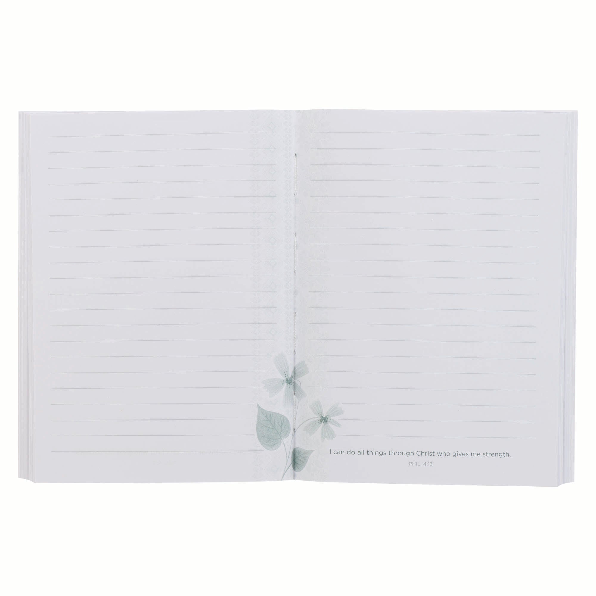 Notebook: Green All Things Through Christ Phil. 4:13