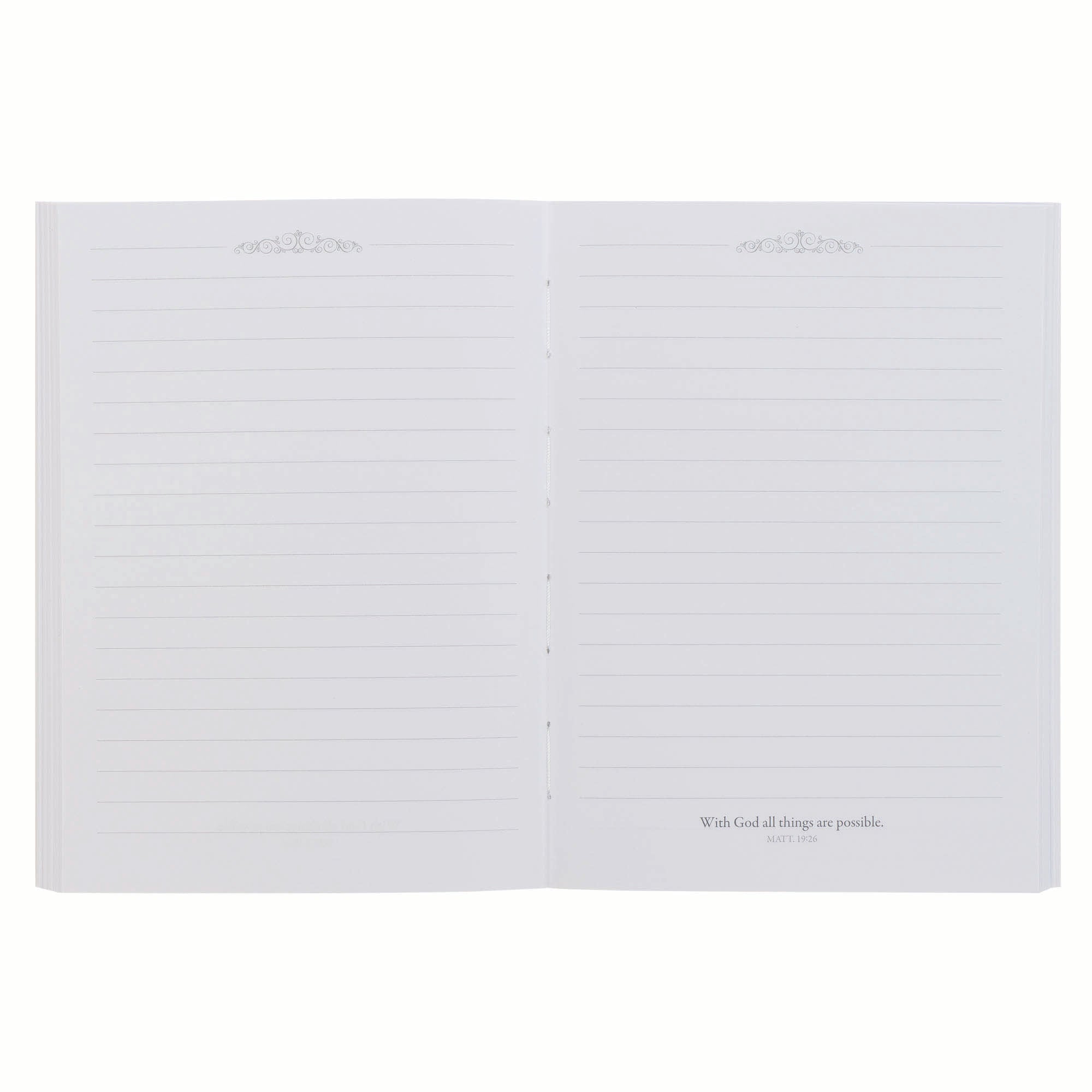 Notebook: Brown With God All Things Matt. 19:26