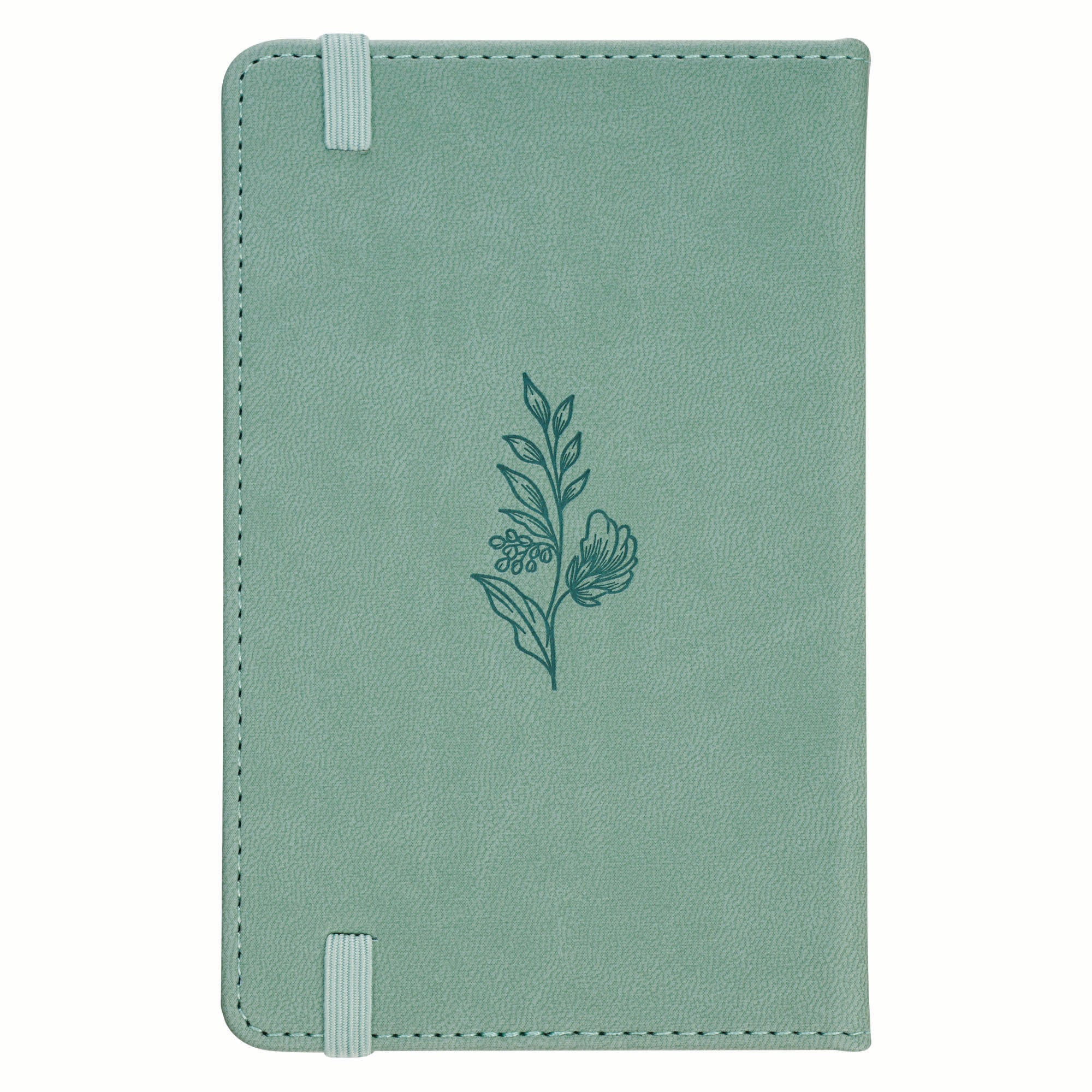 Notebook with Elastic Closure: Faith 2 Cor. 5:7, Green