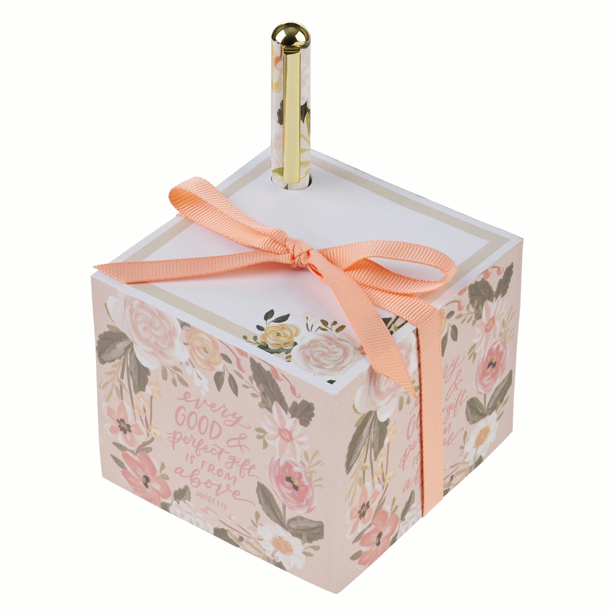 Note Block with Pen: Every Good & Perfect Gift James 1:17