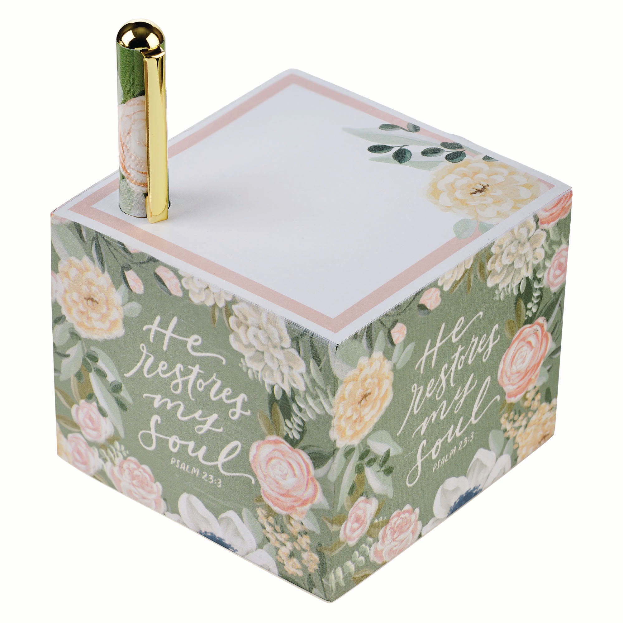 Note Block with Pen: But the Lord Stood With Me 2 Tim. 4:17