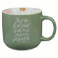 Ceramic Mug: Green The Lord Stood With Me 1 Tim. 4:17