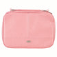 Bible Cover Extra Large: Organizer Two-fold Light Pink w/Ichthus Badge