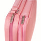 Bible Cover Extra Large: Organizer Two-fold Light Pink w/Ichthus Badge