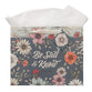 Gift Bag, Large Landscape (Be Still Teal Botanical Collection)