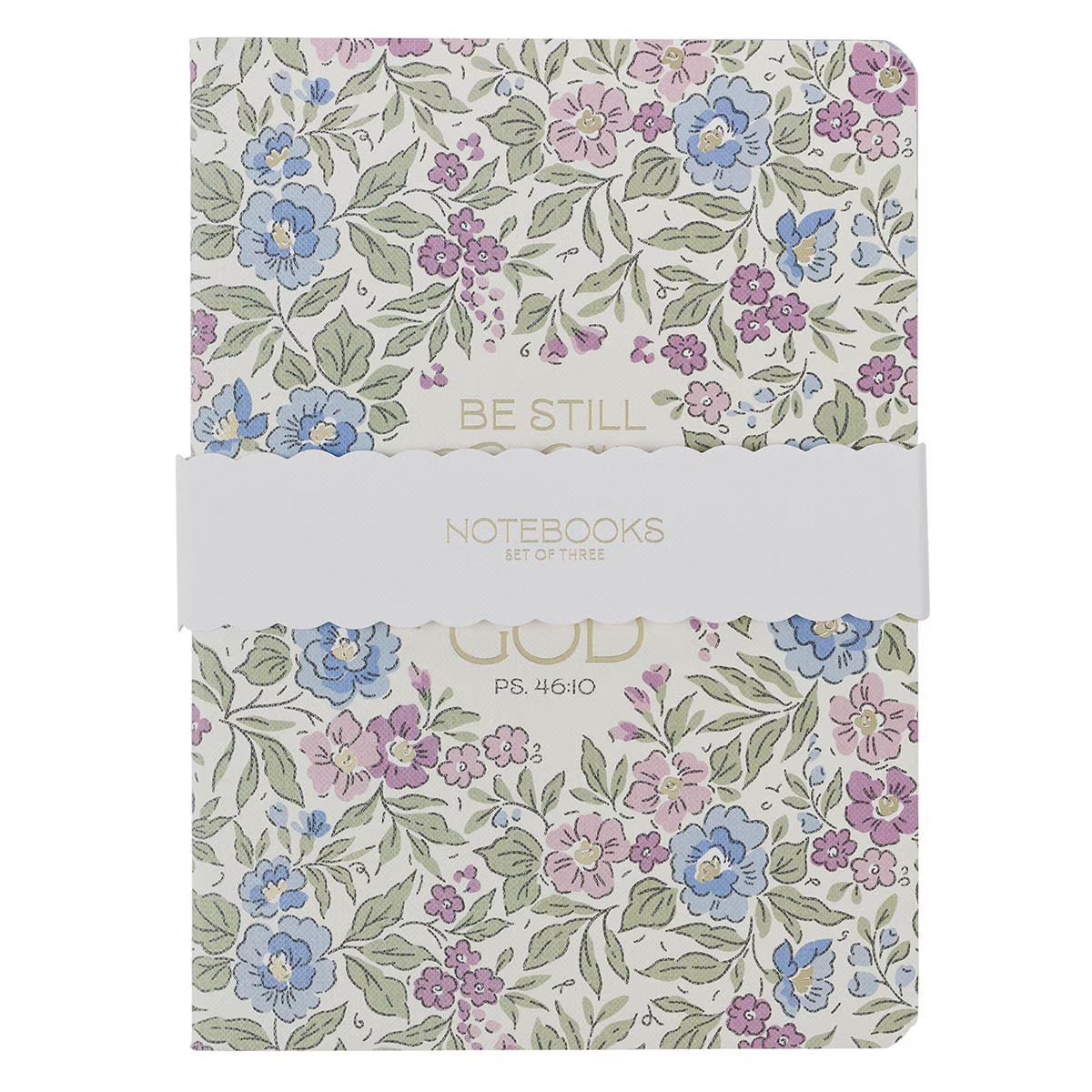 Notebook (Set of 3): Be Still and Know Ps. 46:10