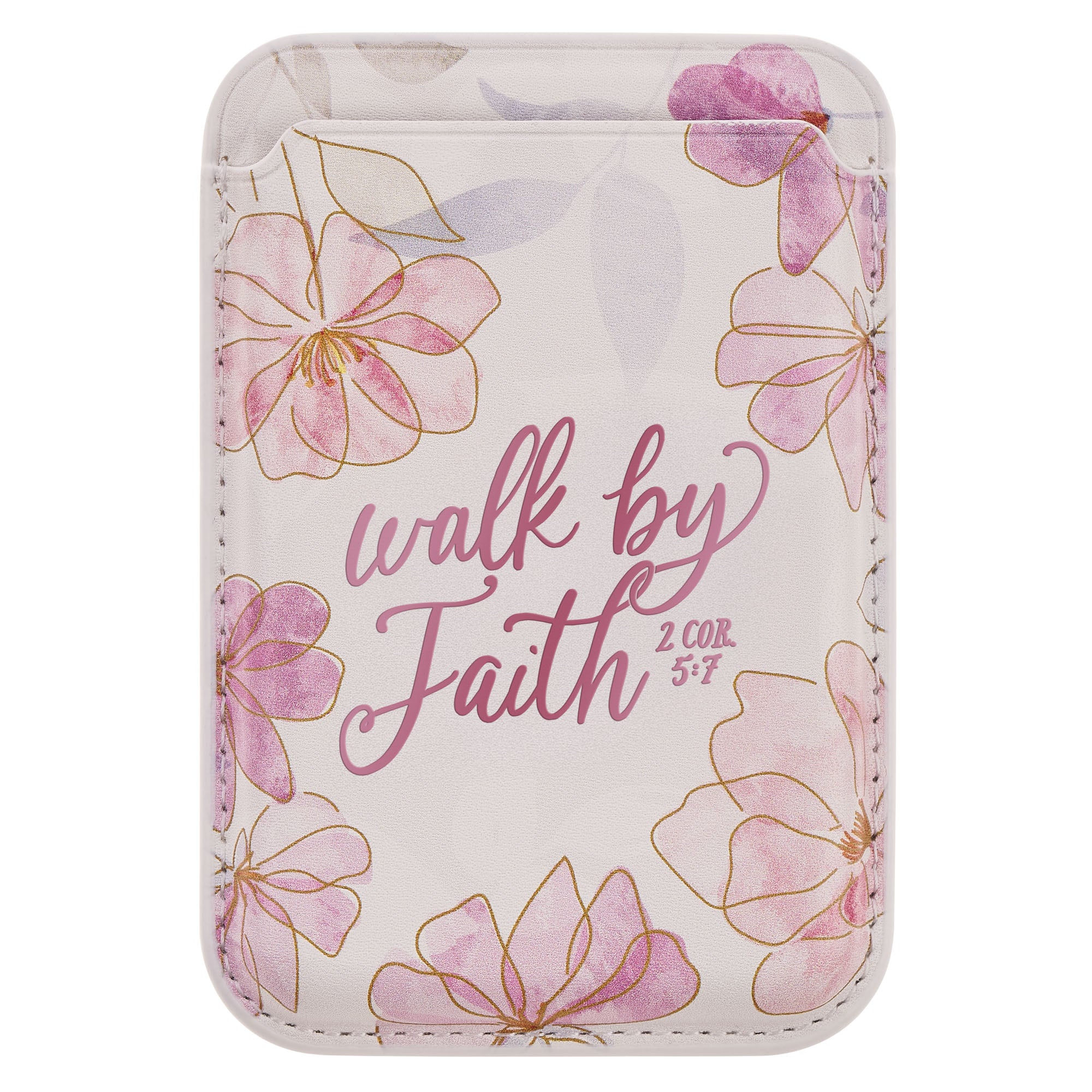 Phone Wallet (Walk by Faith Dusty Pink Cosmos Collection)