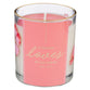 Glass Candle: A Friend Loves At All Times Prov. 17:17