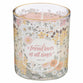 Glass Candle: A Friend Loves At All Times Prov. 17:17