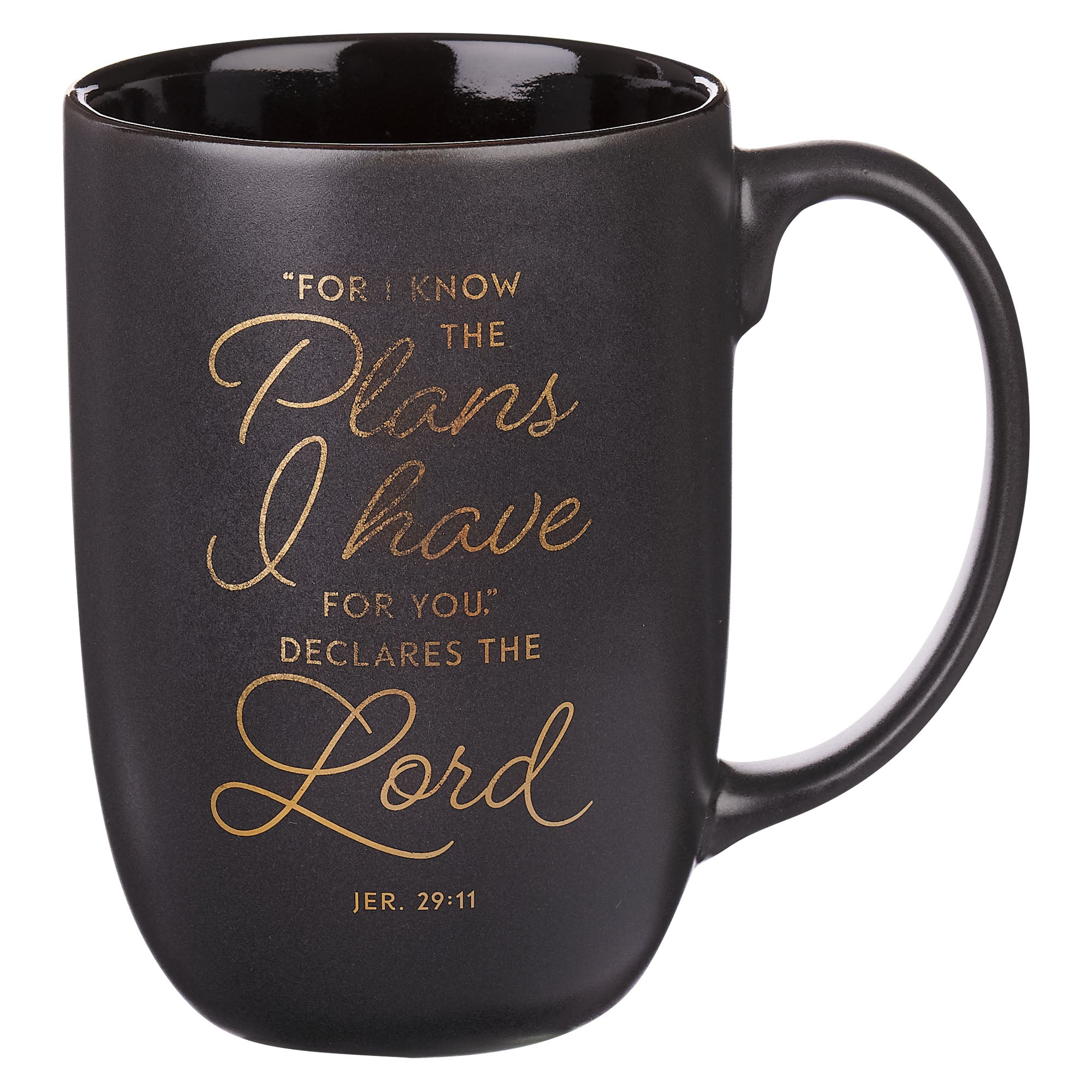 Ceramic Mug 444ml (I know the Plans Graphite Collection)