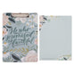Clipboard with Writing Pad: He Who Promised is Faithful, Floral, Hebrews 10:23