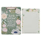 Clipboard with Writing Pad: But The Lord Stood With Me, Floral, 2 Tim. 4:17