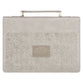 Bible Cover Medium (Grace Taupe Wildflower Collection)