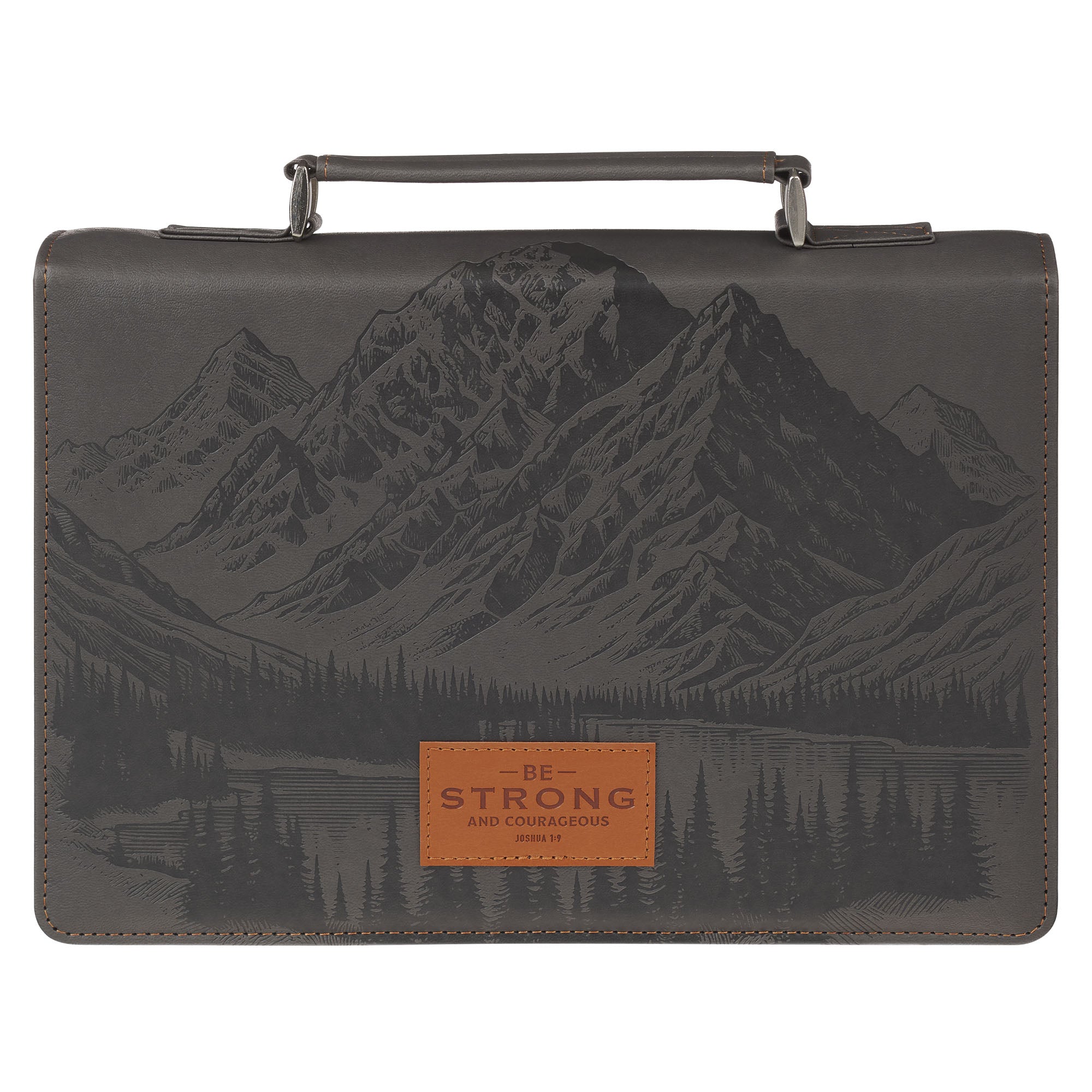 Bible Cover Medium: Classic,  Be Strong and Courageous