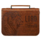Bible Cover Medium: Classic,  The Lord is My Strength