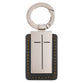 Keyring: Cross, Silver/Black (Man of God Brown Trailhead Collection)