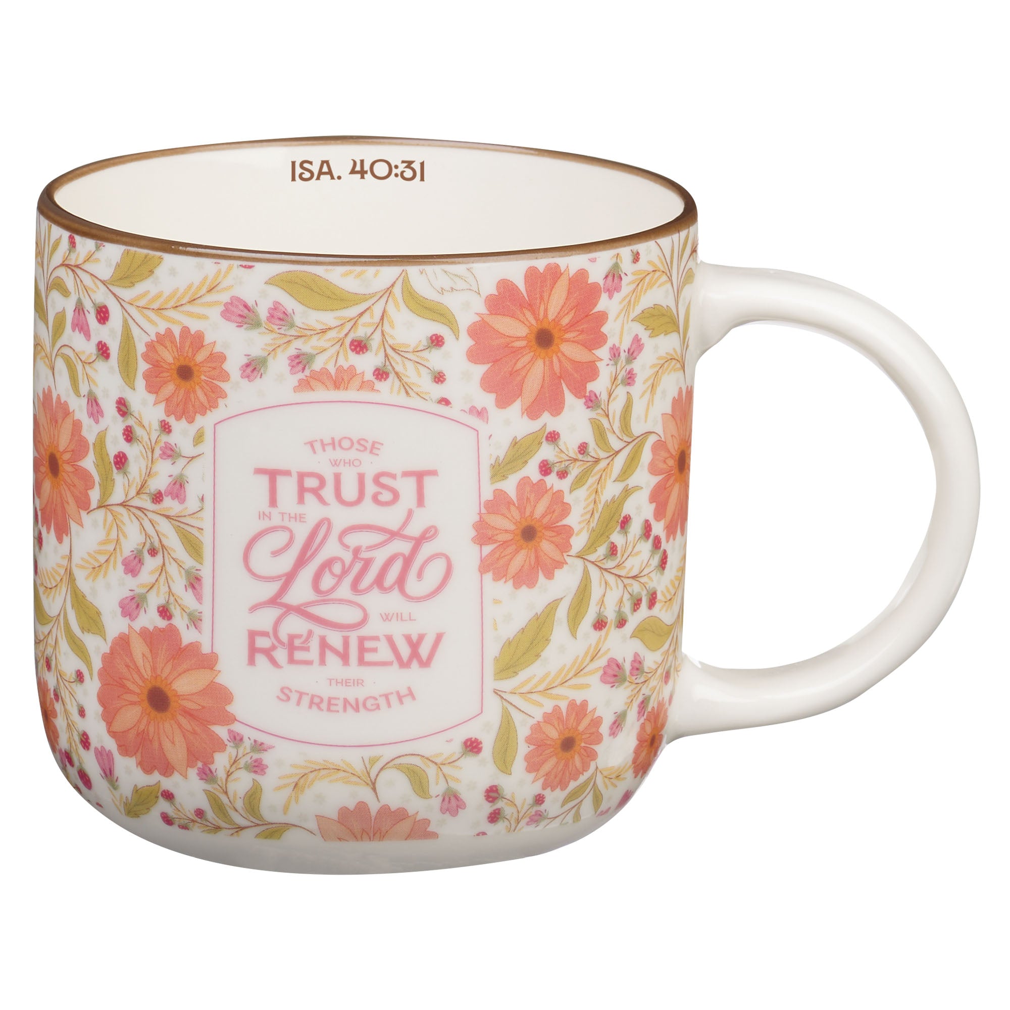 Ceramic Mug 414ml (Trust Coral Cascade Collection)