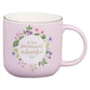 Ceramic Mug 414ml (Faithful Promise Lavender Garden Collection)