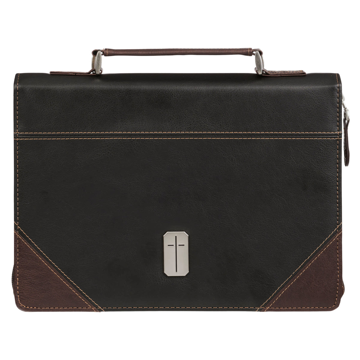 Bible Cover Xlarge (Man of God Brown Trailhead Collection)