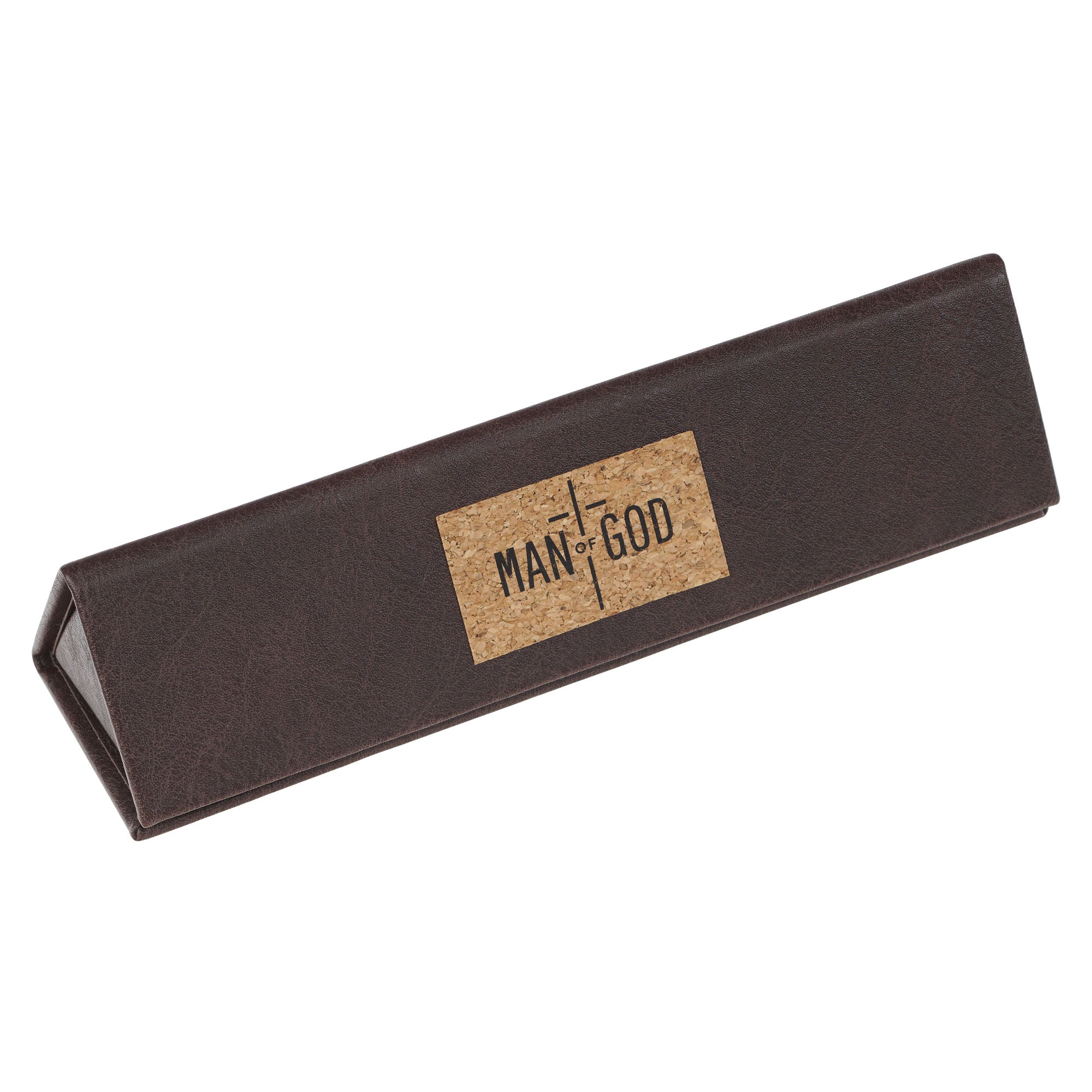 Pen: Man of God (1 Timothy 6:11) Ballpoint, Black ink, Comes in  Gift Box (Man of God Brown Trailhead Collection)