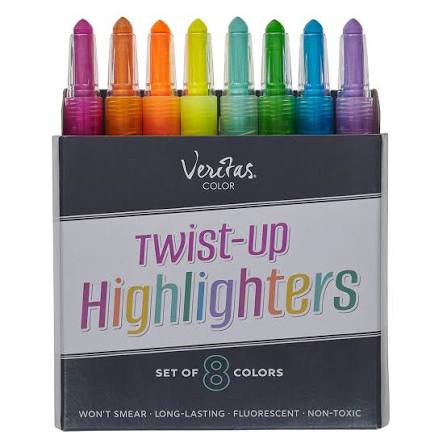 Twist-up Highlighter (Set of 8)