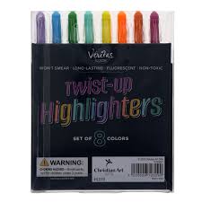 Twist-up Highlighter (Set of 8)
