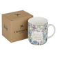 Ceramic Mug: Purple Floral Be Still And Know Ps. 46:10