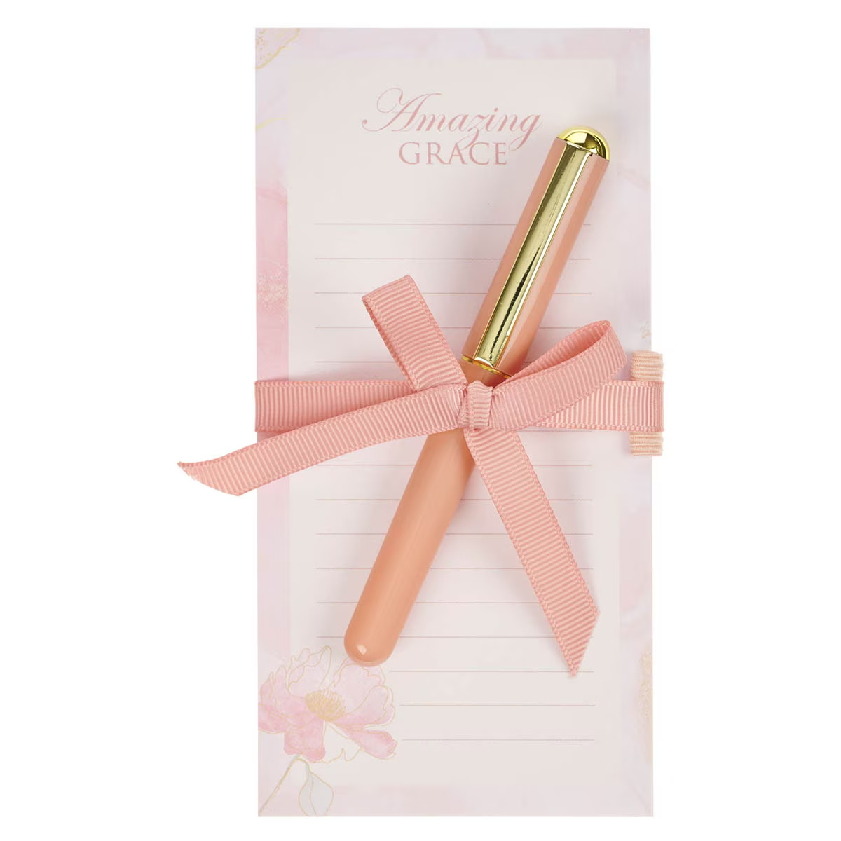 Magnetic Shopping List with Pen: Amazing Grace