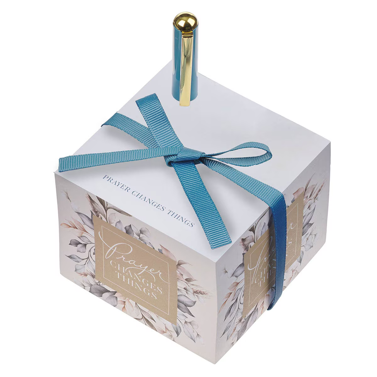 Note Block with Pen: Prayer Changes Things