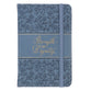 Notebook with Elastic Closure: Blue Strength And Dignity Prov. 31:25