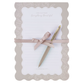 Tear-off Notepad with Pen:  Everything Beautiful Ecc. 3:11