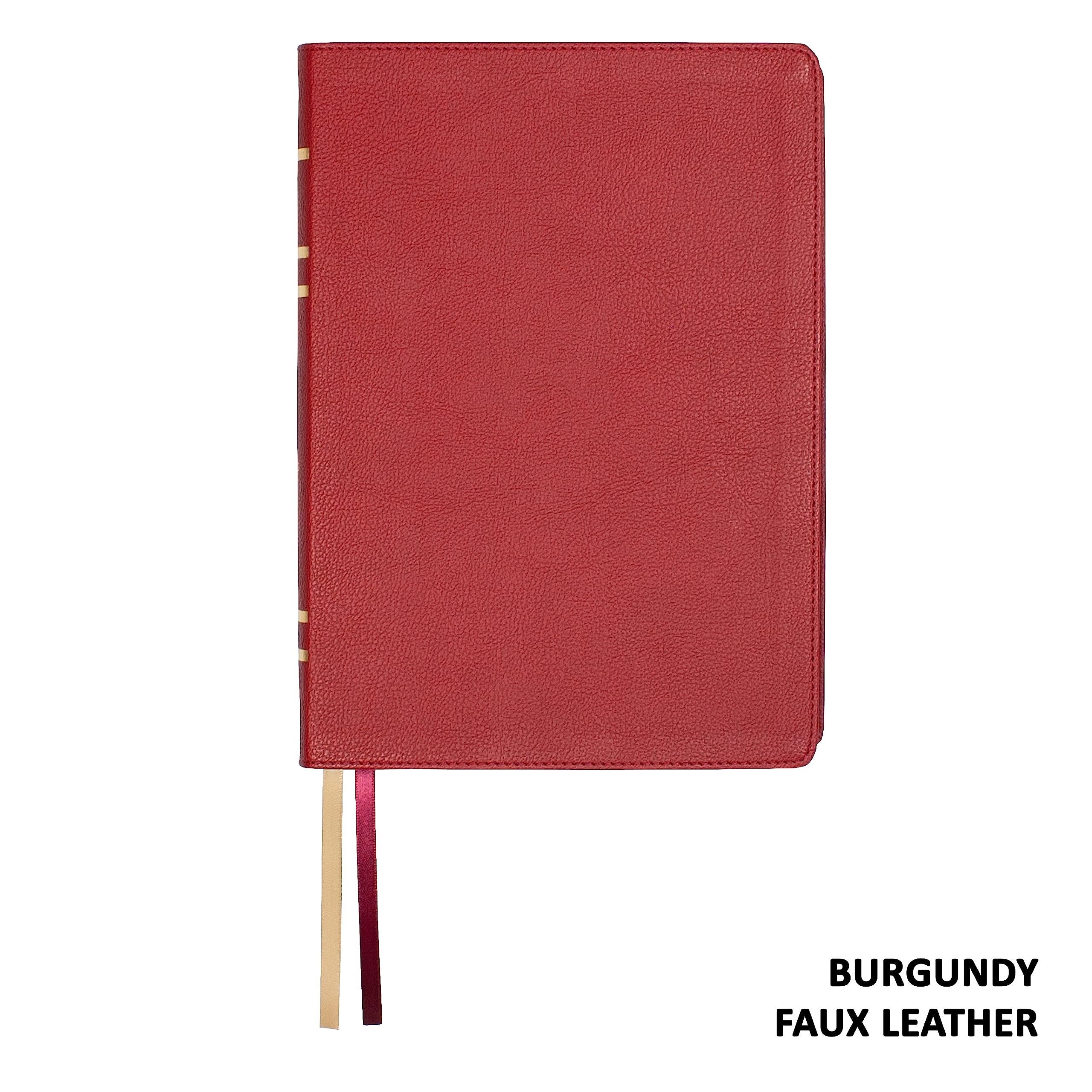 Lsb Giant Print Reference Edition,Burgundy (Black Letter Edition)