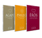 Tres Amores - La Serie Completa: 90 Reflexiones Sobre El Amor (Lifeway Student Devotional Series, Spanish Edition)