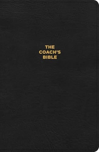 CSB Coach's Bible Black (Red Letter Edition)