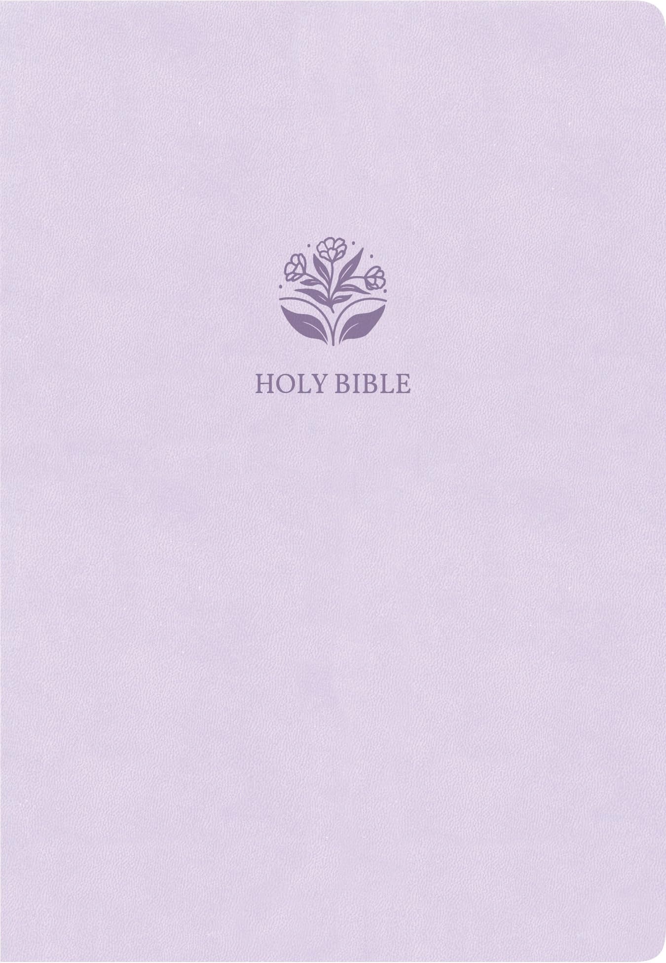 KJV Large Print Compact Reference Bible Lavender (Red Letter Edition)