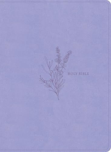 KJV Study Bible Lavender Indexed (Red Letter Edition)