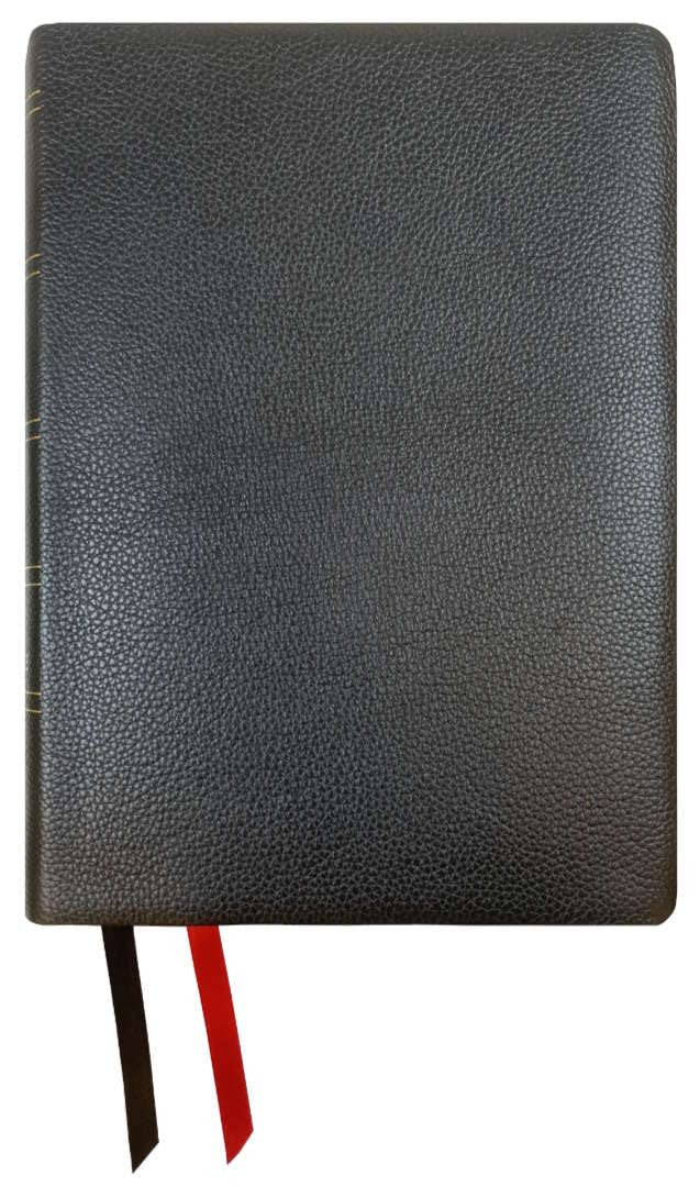 NASB Wide Margin Reference Bible, Black (Black Letter Edition)
