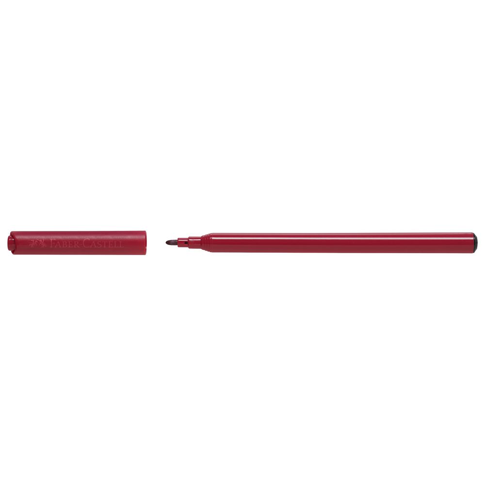 Faber-Castell Fibre-Tip Colour Markers Wallet of 12